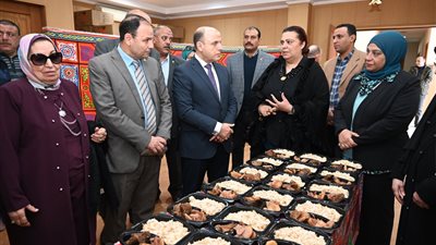 محافظ الغربية يتفقد مطبخ