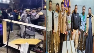 بسبب إستاند.. معركة بالعصى الخشبية بين أصحاب محلين بالإسكندرية وضبط طرفيها