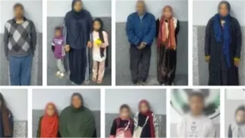 ضبط شبكة استغلال الأطفال في التسول بالجيزة 