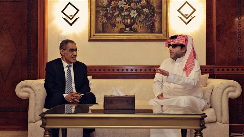 المستشار تركي آل الشيخ وضياء رشوان