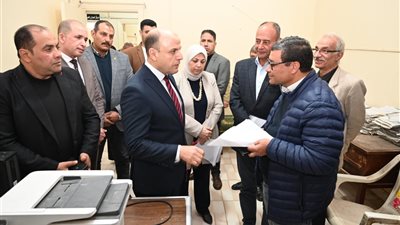 جولة لمحافظ الغربية في المحلة ويشدد على سرعة إنجاز مبنى الخدمات الجديد