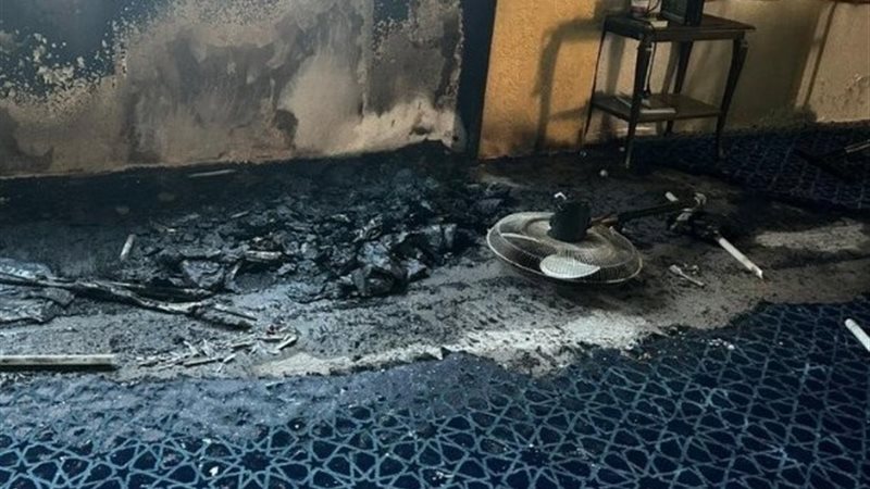 إحراق مسجد أبي بكر الصديق