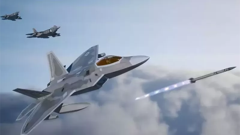 طائرات من طراز F-22