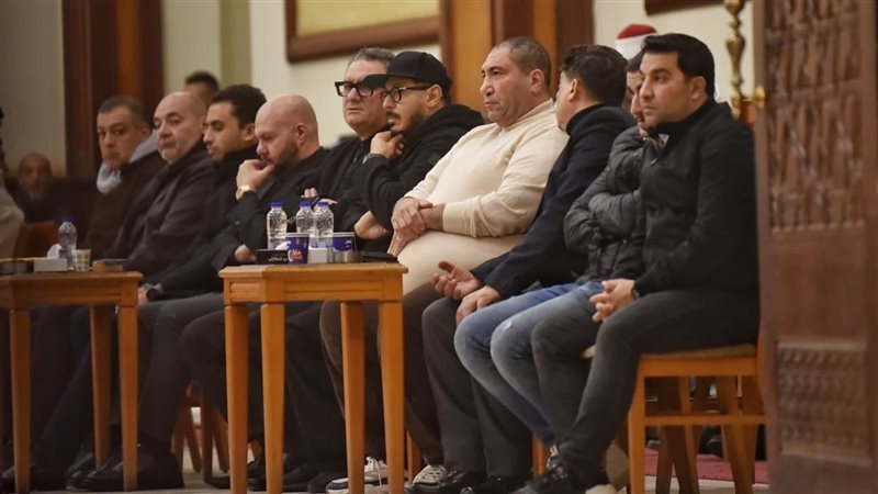 عزاء شقيق الفنانة زينة