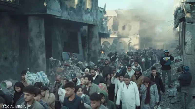 المسلسل يتناول الأوضاع في قطاع غزة