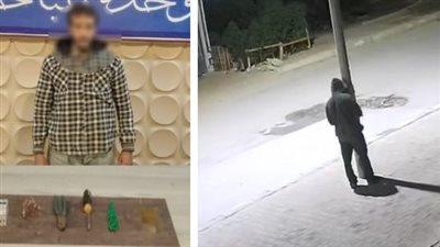 ضبط عاطل بسرقة أسلاك كهرباء من أعمدة إنارة في بدر بالقاهرة