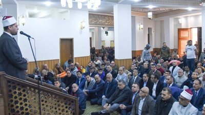 محافظ الإسكندرية يفتتح مسجد الحاجة زينب نوار بعد إعادة ترميمه وتطويره بالكامل