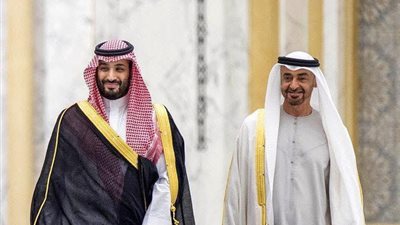 اتصال هاتفي بين رئيس الإمارات وولي العهد السعودي لبحث التطورات الإقليمية