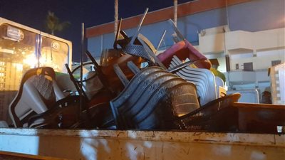 رفع 280 حالة إشغال بحملة في محطة مصر ومحرم بك بالإسكندرية