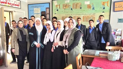 ندوة بمدرسة المنصورة الثانوية الفنية الفندقية حول التفاؤل بشهر الخير