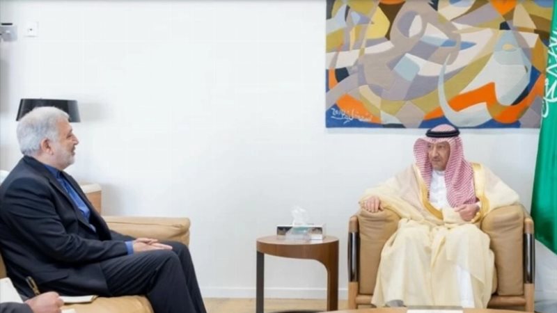 نائب وزير الخارجية السعودي والسفير الإيراني