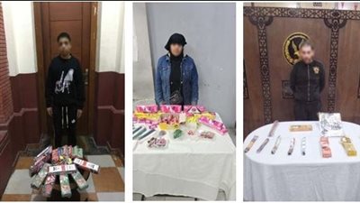 ضربة أمنية جديدة..ضبط 1.2مليون قطعة ألعاب نارية في حملات موسعة بمختلف المحافظات