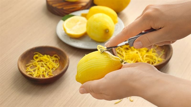 فوائد قشر الليمون 