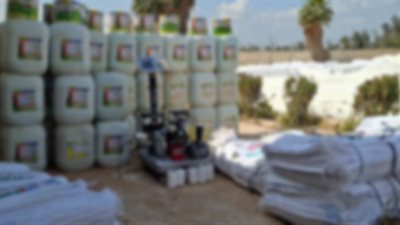 ضبط 503 أطنان أسمدة داخل مصنع دون ترخيص بالشرقية