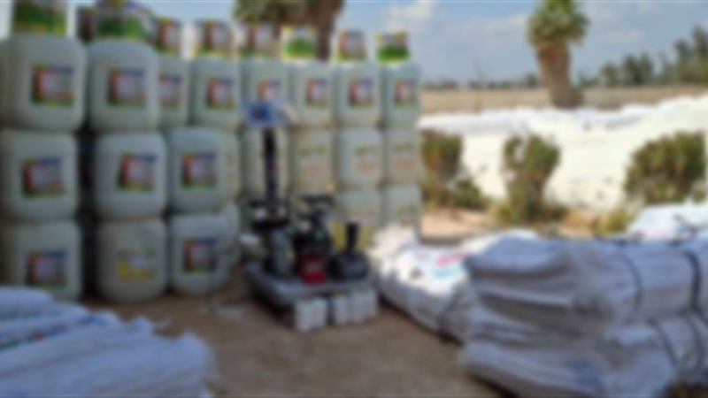 جانب من المضبوطات 