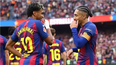 برشلونة يتوج رسميًا بلقب الدوري الإسباني للموسم الحالي