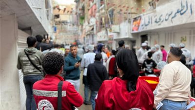 الهلال الأحمر المصري يؤمّن إفطار المطرية 2026 بـ135 متطوعًا وفرق طبية متكاملة