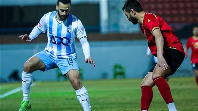 مروان حمدي يقود هجوم بيراميدز ضد سموحة بجولة التتويج