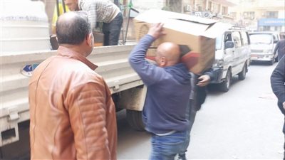 حملات مكبرة لرفع الإشغالات النهارية والليلية بأحياء المنطقة الغربية بالقاهرة