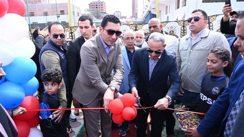 وزير الرياضة و محافظ الإسماعيلية