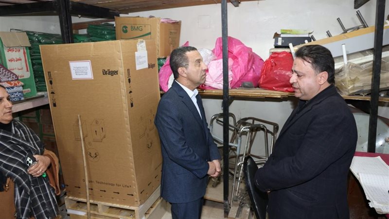 جانب من الجولة التفقدية المفاجئة 