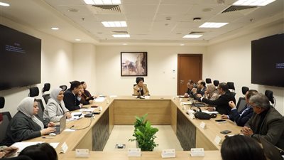 نائب وزير الصحة تناقش مع اللجنة القومية لتأمين وسائل تنظيم الأسرة معدلات الاستخدام