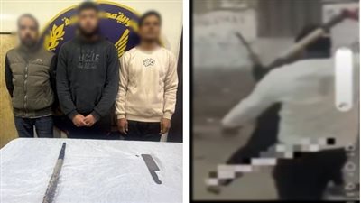 مشاجرة بالأسلحة البيضاء في شبرا الخيمة بسبب خلافات الجيرة.. والأمن يضبط المتهمين