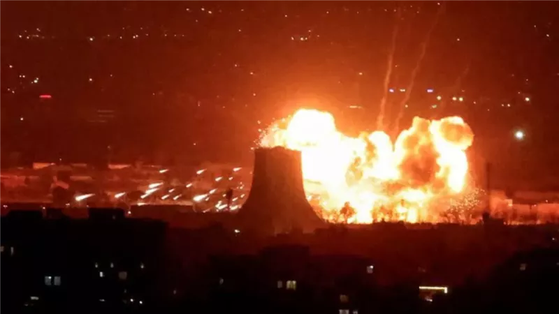 هجوم إيراني على منشآت طاقة في حيفا