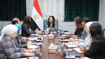 وزيرة التضامن الاجتماعي تلتقي الممثلة المقيمة لبرنامج الأمم المتحدة الإنمائي في مصر