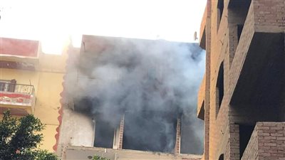 مصرع شخص وإصابة آخرين في انفجار أسطوانة بوتجاز بالهرم وتحطم جدران الشقة