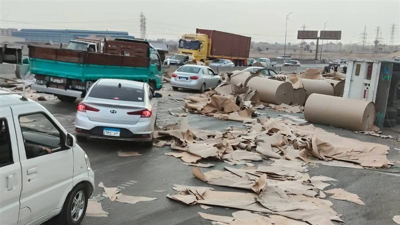 آثار الحادث 