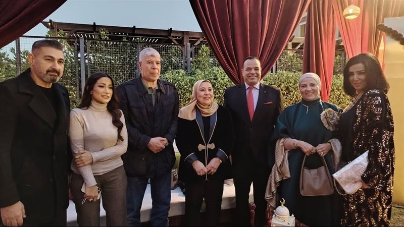 حفل إفطار النقيب طارق سعدة