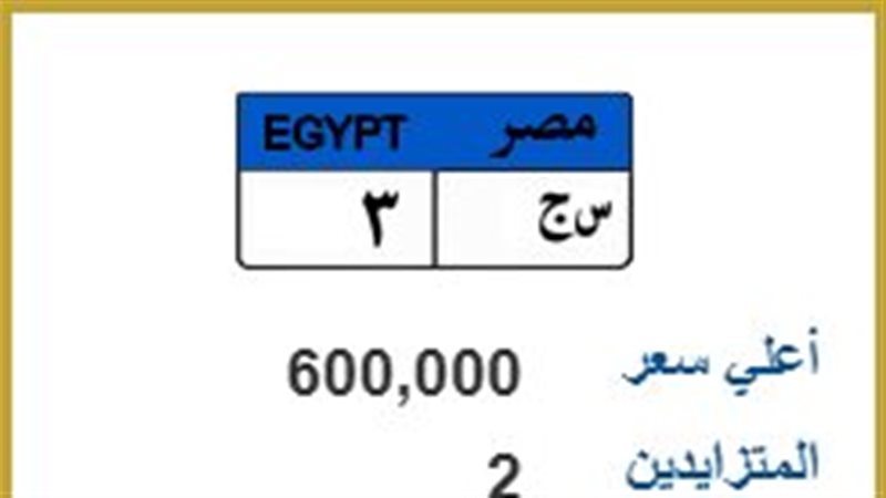 لوحة معدنية مميزة 