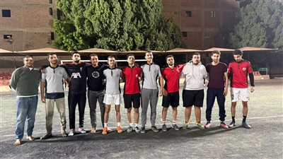 كلية الطب البشري تتوج بطلاً لدوري كرة القدم بجامعة سوهاج الأهلية
