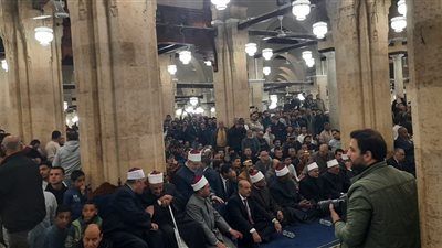  احتفالية كبرى بالجامع الأزهر عقب التراويح لإحياء ليلة القدر