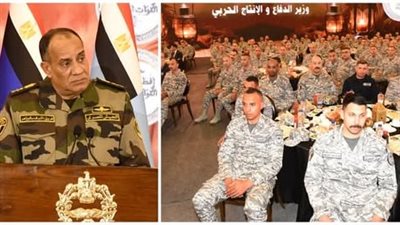 الفريق زاهر على مائدة السماء.. إفطار يجمع القيادة مع أبطال القوات الجوية