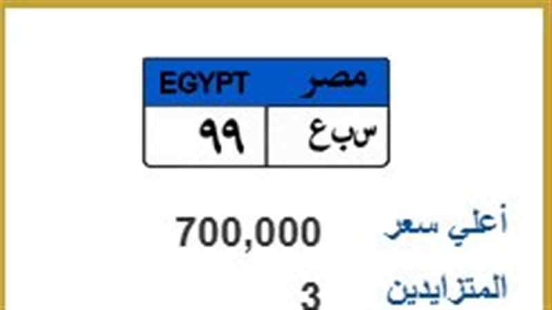 لوحة معدنية مميزة 