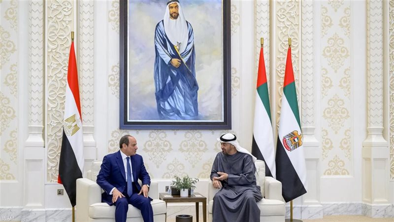 الرئيس السيسي والشيخ محمد بن زايد آل نهيان