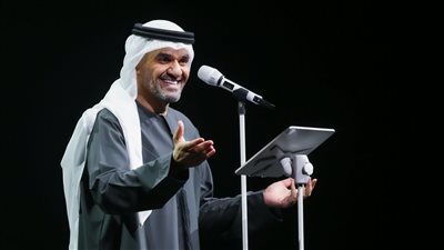 حسين الجسمي يبهج 