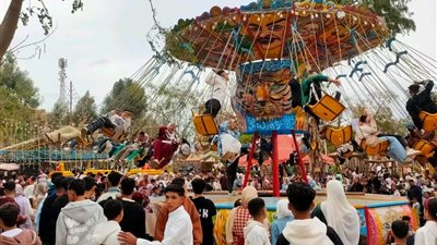 آلاف الزوار يوميًا.. حدائق الري بالقناطر الخيرية تستقبل المواطنين خلال عيد الفطر