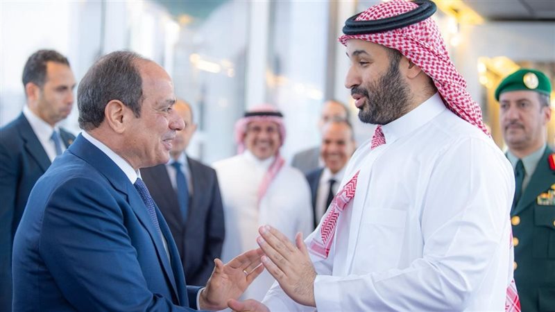 الرئيس عبد الفتاح السيسي وبن سلمان