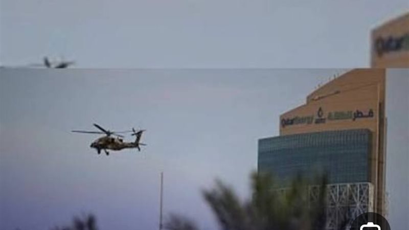 سقوط مروحية