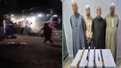 مشاجرة بالأسلحة البيضاء في المنوفية.. وضبط طرفيها بسبب خلافات الجيرة