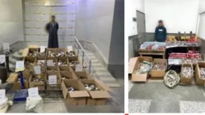 ضربة أمنية لمروجي الألعاب النارية.. ضبط 600 ألف قطعة قبل ترويجها بالأسواق