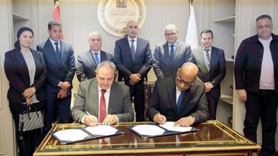 عبداللطيف والشوربجي يشهدان توقيع بروتوكول الخدمات التعليمية والتحول الرقمي بدار التحرير