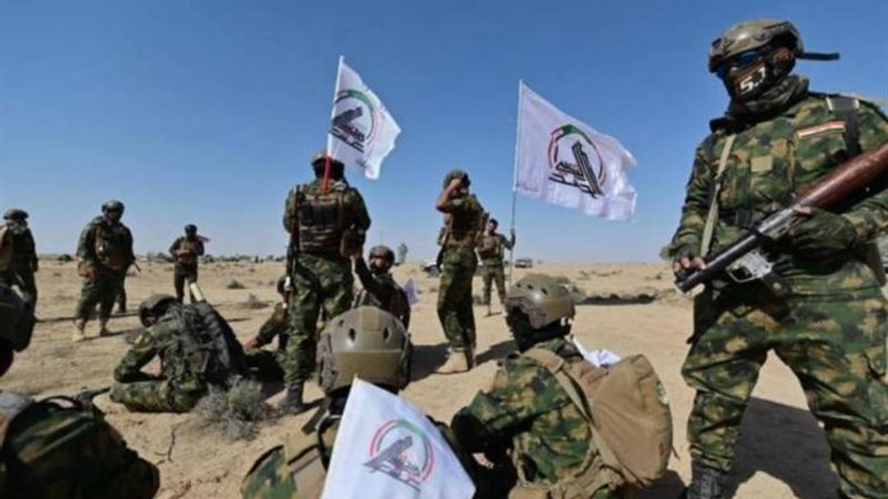 عناصر من الحشد الشعبي