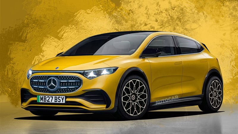 مرسيدس A-Class الجديدة 2028.. تصميم عصري ومنصة متطورة