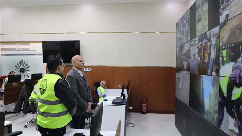 مركز سيطرة الشبكة الوطنية للطوارىء والسلامة العامة