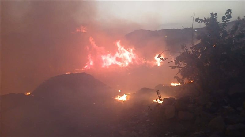 الحريق