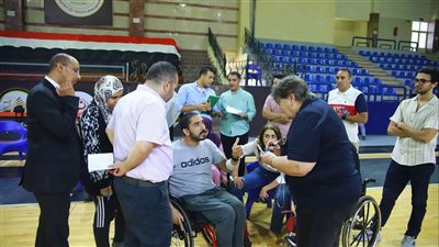 لجنة مصنفي مصر تشارك في تصفيات أفريقيا لسلة الكراسي المتحركة المؤهلة للمونديال